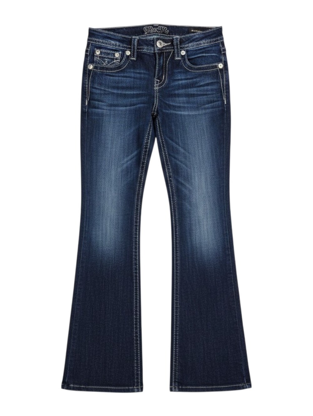 Miss Me Low Rise Flared Jeans In Girls 16
